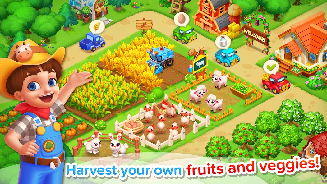 Family Farm Seaside  [МОД Menu] Screenshot 1