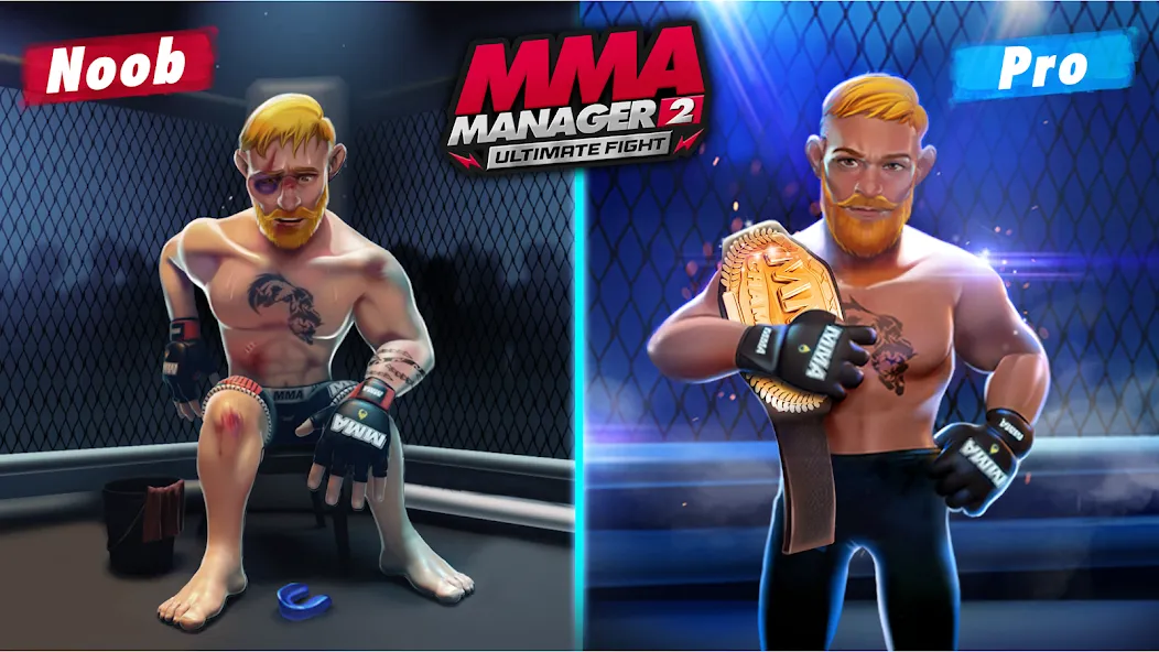 MMA Manager 2: Ultimate Fight (ММА Менеджер 2)  [МОД Много денег] Screenshot 1