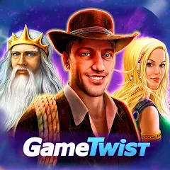 Скачать взломанную GameTwist Vegas Casino Slots (ГеймТвист)  [МОД Бесконечные деньги] - последняя версия apk на Андроид