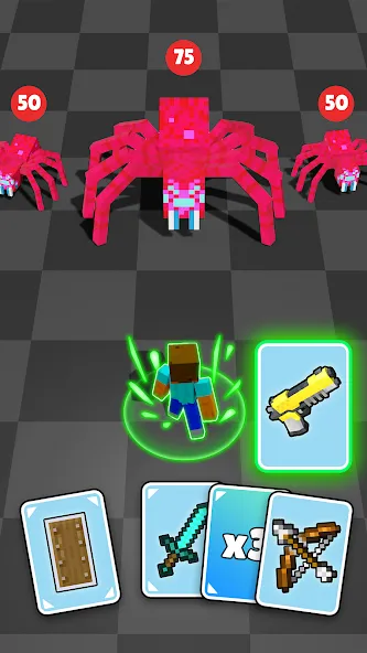 Craft Battle: Card Fight (Крафт Баттл)  [МОД Mega Pack] Screenshot 2