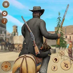 Скачать взлом West Cowboy Shooting Games 3D  [МОД Бесконечные деньги] - последняя версия apk на Андроид