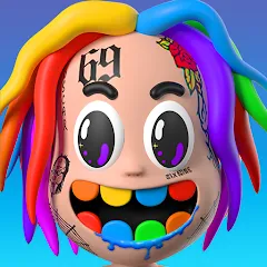 Взлом 6ix9ine Runner (икс9айн Раннер)  [МОД Много монет] - стабильная версия apk на Андроид