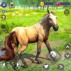 Скачать взлом Virtual Wild Horse Family Sim (Виртуальное семейство диких лошадей)  [МОД Unlocked] - последняя версия apk на Андроид