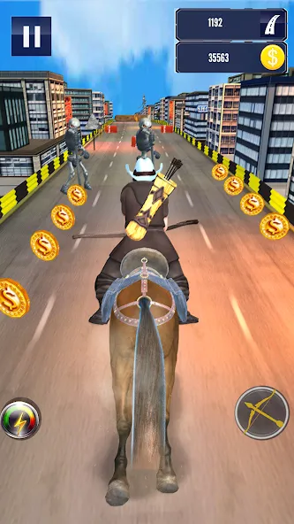 Cowboy Horse Run  [МОД Menu] Screenshot 5