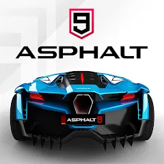 Скачать взлом Asphalt 9: Legends (Асфальт 9)  [МОД Бесконечные деньги] - полная версия apk на Андроид