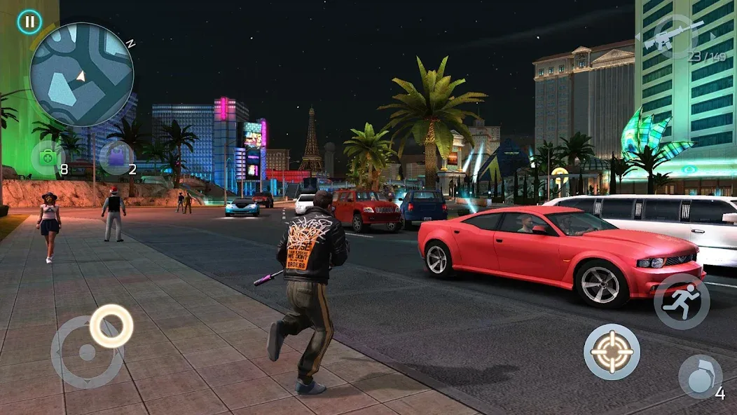 Gangstar Vegas: World of Crime (Гангстар Вегас)  [МОД Mega Pack] Screenshot 1