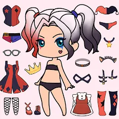 Взломанная Doll Dress Up - Makeup Games  [МОД Unlimited Money] - последняя версия apk на Андроид