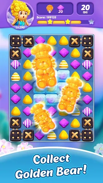 Candy Charming - Match 3 Games (энди Чарминг)  [МОД Все открыто] Screenshot 3