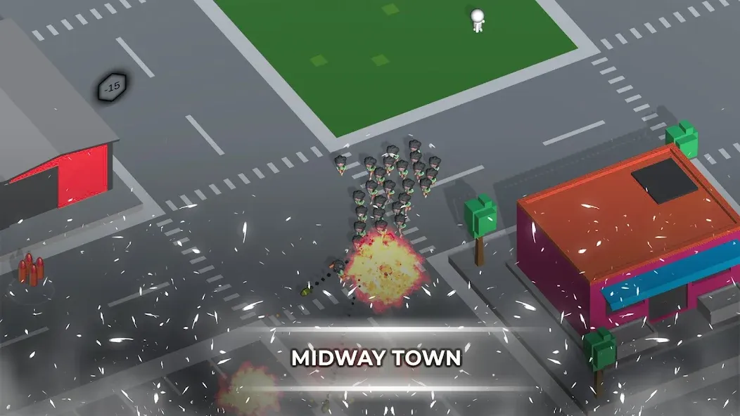 Crowd War - Action Game (Крауд Вар)  [МОД Много денег] Screenshot 3