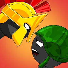 Взлом Stickman History Battle (Стикмен История Битва)  [МОД Mega Pack] - стабильная версия apk на Андроид