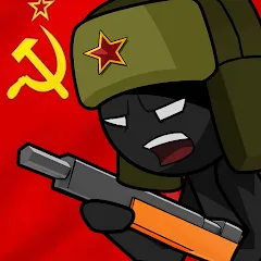 Взлом Stickman WW2 (Стикмэн Вторая Мировая война)  [МОД Все открыто] - последняя версия apk на Андроид