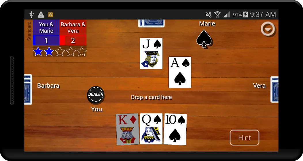 Euchre Card Classic (Юкер Кард Классик)  [МОД Menu] Screenshot 2