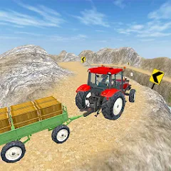 Взломанная Tractor Driver 3D Farming Sim (Тракторист 3D Симулятор Фермерства)  [МОД Меню] - стабильная версия apk на Андроид