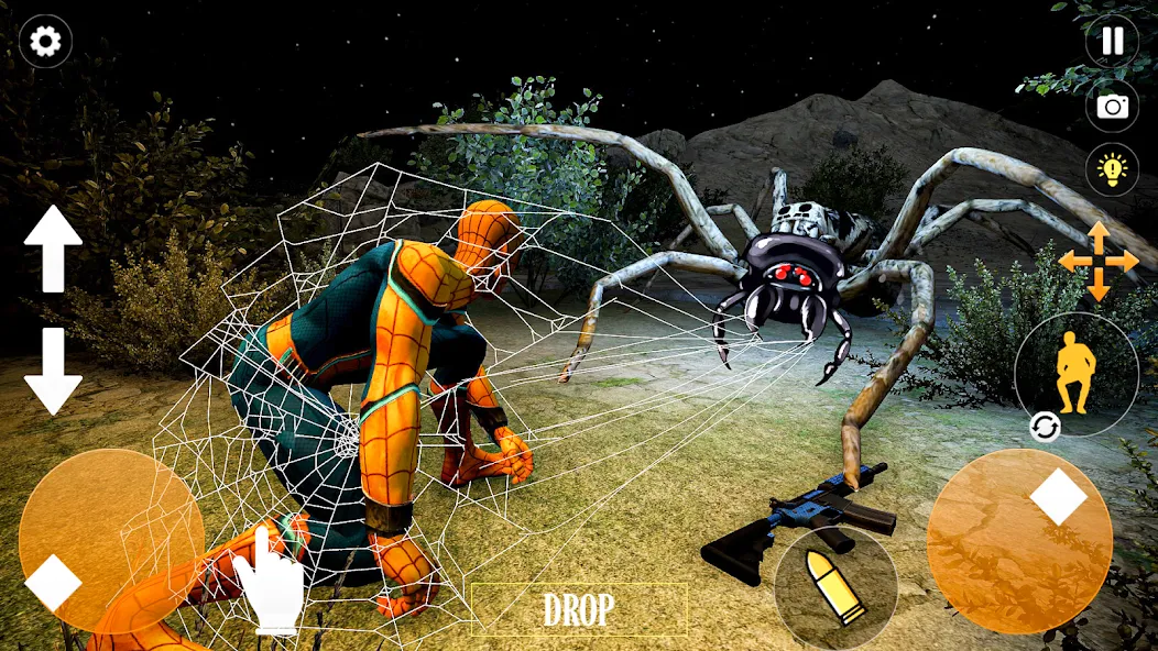 Horror Spider : Scary Train  [МОД Бесконечные монеты] Screenshot 3