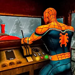 Скачать взломанную Horror Spider : Scary Train  [МОД Бесконечные монеты] - последняя версия apk на Андроид