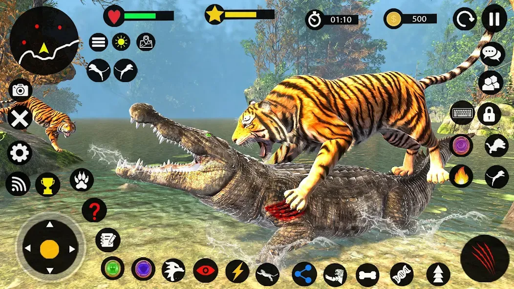 Tiger Games: Tiger Sim Offline  [МОД Unlocked] Screenshot 3