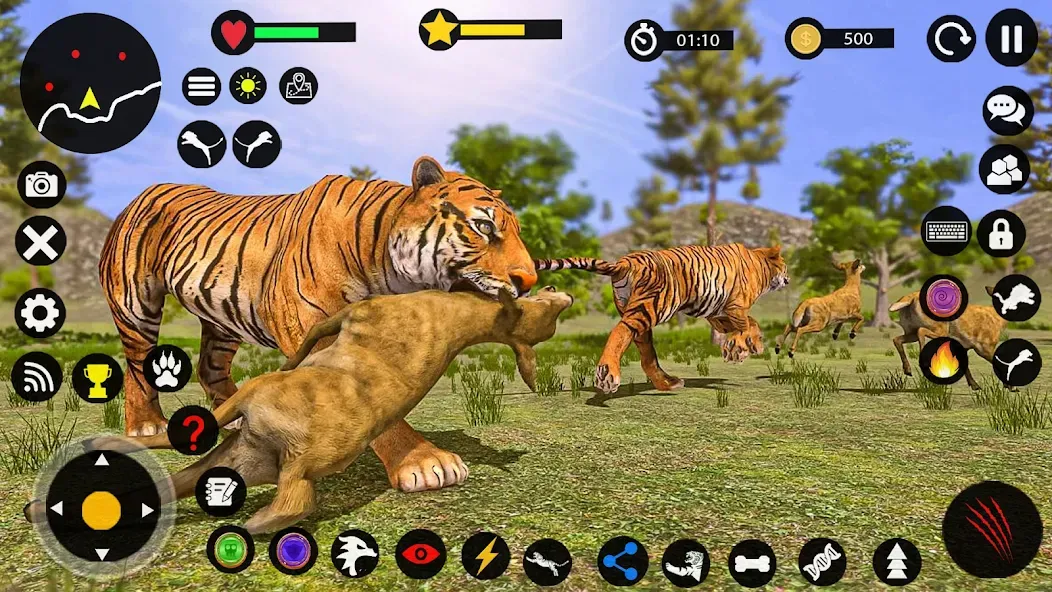 Tiger Games: Tiger Sim Offline  [МОД Unlocked] Screenshot 4