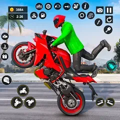 Взломанная Bike Racing Games - Bike Game (Байк Рейсинг Геймс)  [МОД Бесконечные монеты] - последняя версия apk на Андроид