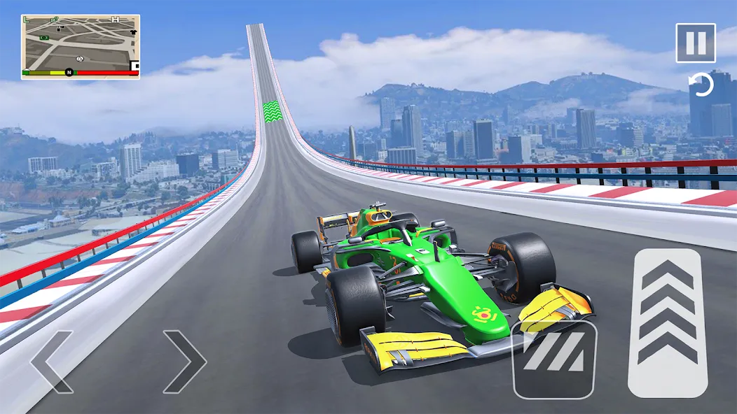 Formula Car Stunt - Car Games (Формула автомобиль трюк)  [МОД Unlimited Money] Screenshot 4