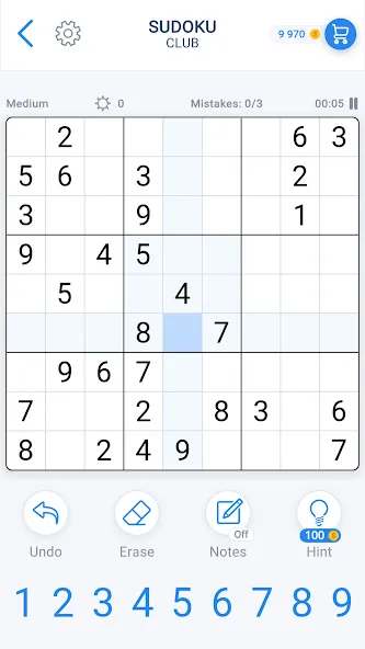 Sudoku Game - Daily Puzzles  [МОД Menu] Screenshot 3