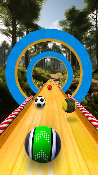 Fast Ball Jump - Going Ball 3d (Скай Болл Джамп)  [МОД Unlocked] Screenshot 1