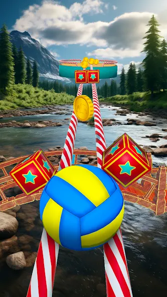 Fast Ball Jump - Going Ball 3d (Скай Болл Джамп)  [МОД Unlocked] Screenshot 2