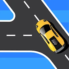 Взломанная Traffic Run!: Driving Game  [МОД Unlocked] - стабильная версия apk на Андроид