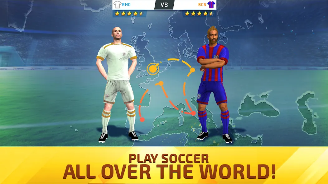 Soccer Star 24 Top Leagues (Футбольная звезда 23 Топ Лиги)  [МОД Много монет] Screenshot 5