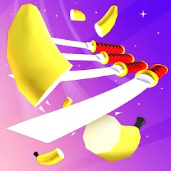 Взломанная Flying Cut (Флайинг кат)  [МОД Unlimited Money] - стабильная версия apk на Андроид