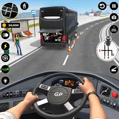 Взлом Bus Simulator : 3D Bus Games (Бас Драйвинг Симулятор ПВП Игра)  [МОД Бесконечные монеты] - стабильная версия apk на Андроид