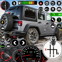 Скачать взломанную Offroad Jeep Driving & Parking  [МОД Unlocked] - последняя версия apk на Андроид