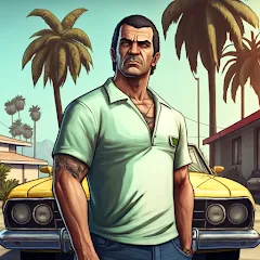 Скачать взломанную Crazy Miami Online (Крейзи Майами Онлайн)  [МОД Много денег] - полная версия apk на Андроид