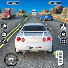 Скачать взлом Real Highway Car Racing Games  [МОД Много монет] - полная версия apk на Андроид