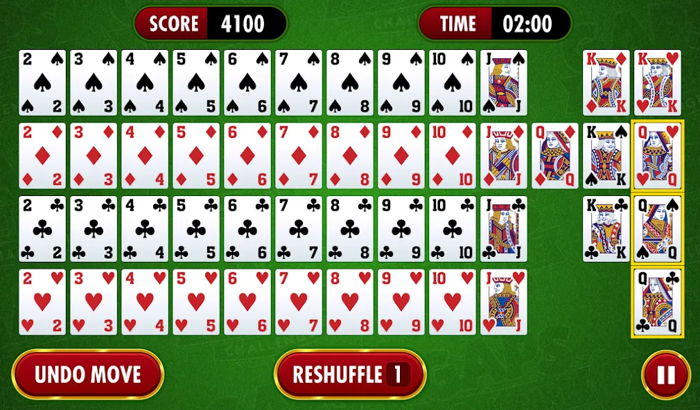 Gaps Solitaire Challenge (Гапс Солитер Челлендж)  [МОД Menu] Screenshot 2