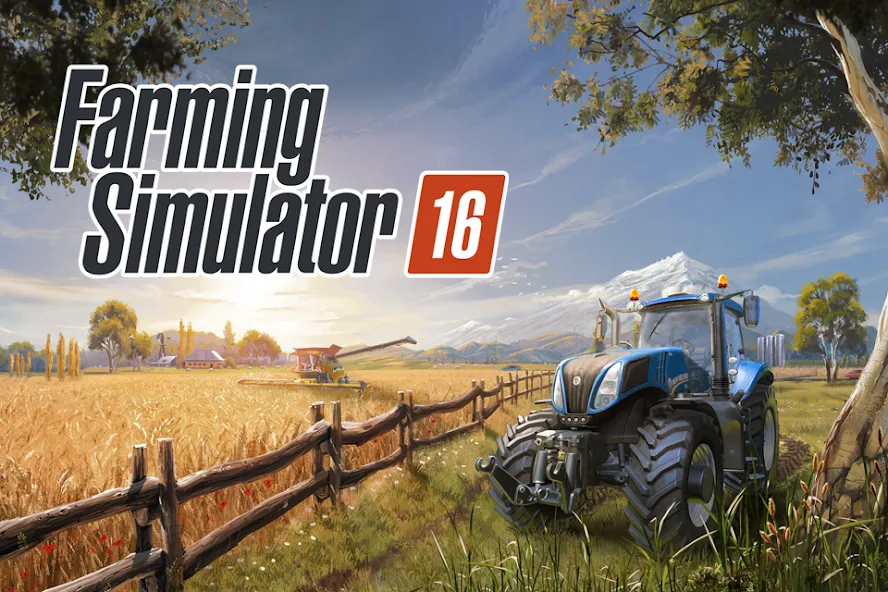 Farming Simulator 16 (Фарминг Симулятор 16)  [МОД Mega Pack] Screenshot 1