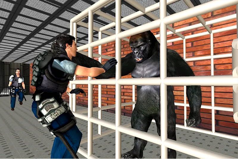 Gorilla Smash City Escape Jail  [МОД Mega Pack] Screenshot 3