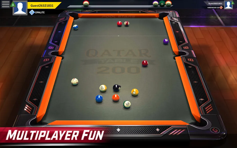 Pool Stars - 3D Online Multipl (Пул Старс)  [МОД Mega Pack] Screenshot 4