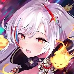 Скачать взломанную Girls' Connect: Idle RPG  [МОД Menu] - стабильная версия apk на Андроид