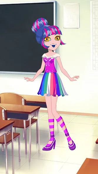 Pony College Student Dress Up (Пони Студент Колледжа Одеваются)  [МОД Menu] Screenshot 3