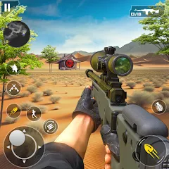 Скачать взлом Fps Shooting Gun War: Gun Game  [МОД Menu] - полная версия apk на Андроид