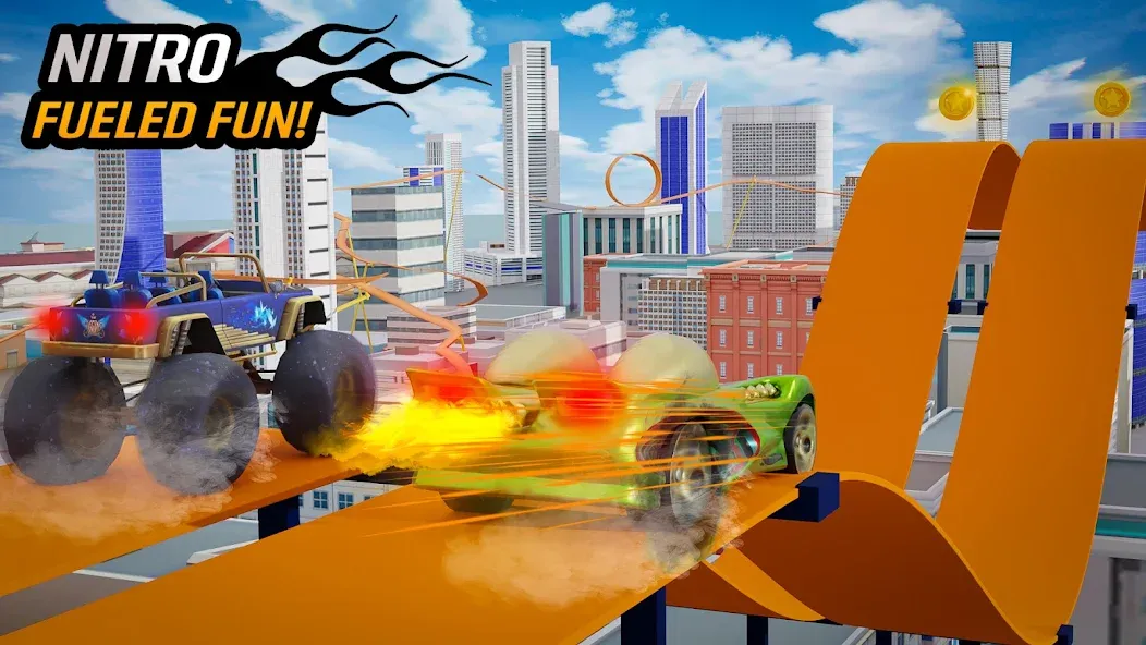 Nano Monster Truck Jam Game  [МОД Бесконечные монеты] Screenshot 4