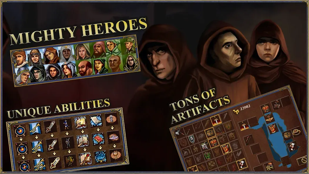 Heroes 3 of Might: Magic TD  [МОД Много монет] Screenshot 4