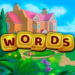 Взломанная Travel words: Word find games (Травел вордс)  [МОД Бесконечные монеты] - последняя версия apk на Андроид