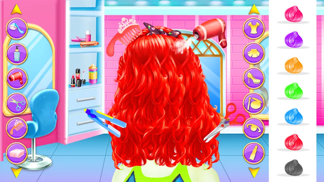 Fashion Braid Hairstyles Salon  [МОД Бесконечные монеты] Screenshot 1