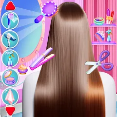 Взлом Fashion Braid Hairstyles Salon  [МОД Бесконечные монеты] - последняя версия apk на Андроид