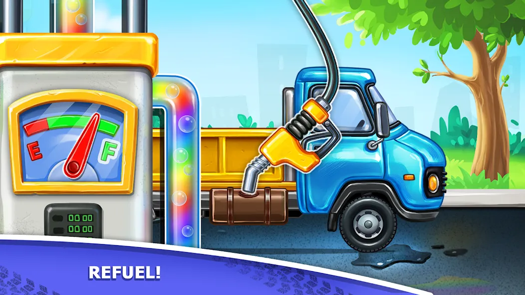 Kids truck games Build a house  [МОД Unlimited Money] Screenshot 3