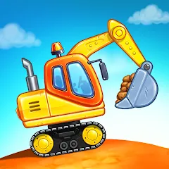 Взлом Kids truck games Build a house  [МОД Unlimited Money] - последняя версия apk на Андроид