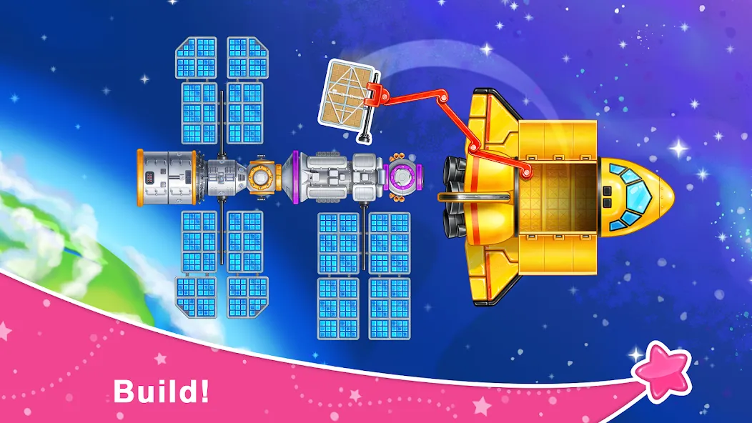 Rocket 4 space games Spaceship  [МОД Mega Pack] Screenshot 3