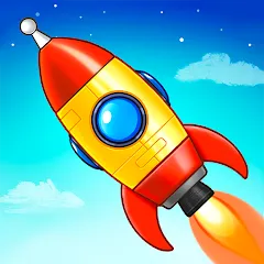 Взломанная Rocket 4 space games Spaceship  [МОД Mega Pack] - полная версия apk на Андроид