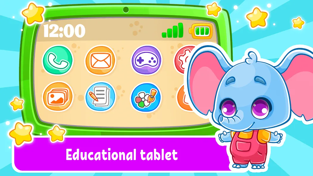 Babyphone & tablet: baby games  [МОД Unlimited Money] Screenshot 1